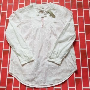 J.Crew NWT white Blouse
